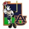 Disney Football Pin - NCAA Auburn Mickey Mouse