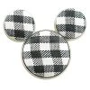 Disney Pin- Cloth Black Checkerboard Icon Mickey Mouse -Disney Sales Shop 7511002522453