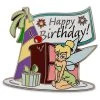 Disney Tinker Bell Pin - Happy Birthday -Disney Sales Shop 75110025296971