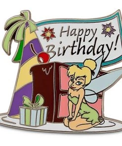 Disney Tinker Bell Pin - Happy Birthday