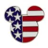 Disney Mickey Icon Pin - American Flag -Disney Sales Shop 7511002529729