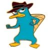 Disney Perry The Platypus Pin - Perry As Agent P -Disney Sales Shop 7511055880062