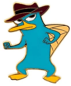 Disney Perry The Platypus Pin - Perry As Agent P