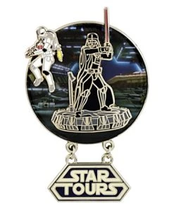 Disney Star Tours Pin - Darth Vader And Stormtrooper