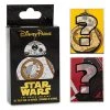 Disney Mystery Pin Set - Star Wars - The Force Awakens - 2 Pins -Disney Sales Shop 7511055890117