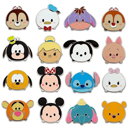 Disney Mystery Pin Pack - Tsum Tsum - 5 Random 3 Disney Mystery Pin Pack - Tsum Tsum - 5 Random