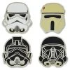 Disney Star Wars Pin Set - Stormtrooper Helmet - Set Of 4 -Disney Sales Shop 7511057370004