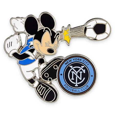 Disney Major League Soccer Pin - Mickey Mouse - New York City FC 3 Disney Major League Soccer Pin - Mickey Mouse - New York City FC