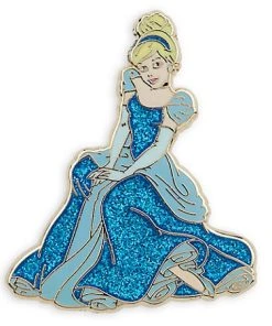 Disney Princess Pin - Cinderella - Glitter Dress