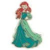 Disney Princess Pin - Ariel - Glitter Dress 2 Disney Princess Pin - Ariel - Glitter Dress -Disney Sales Shop 7511057370232