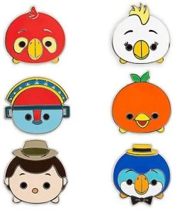 Disney Pin Set - Adventureland - Tsum Tsum