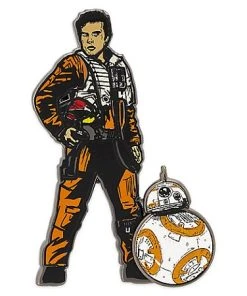 Disney Star Wars Pin - Poe Dameron & BB-8 - The Last Jedi