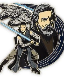 Disney Star Wars Pin - Rey & Luke Skywalker - The Last Jedi