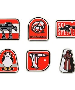 Disney Star Wars Pin Set - The Last Jedi - 6 Pins