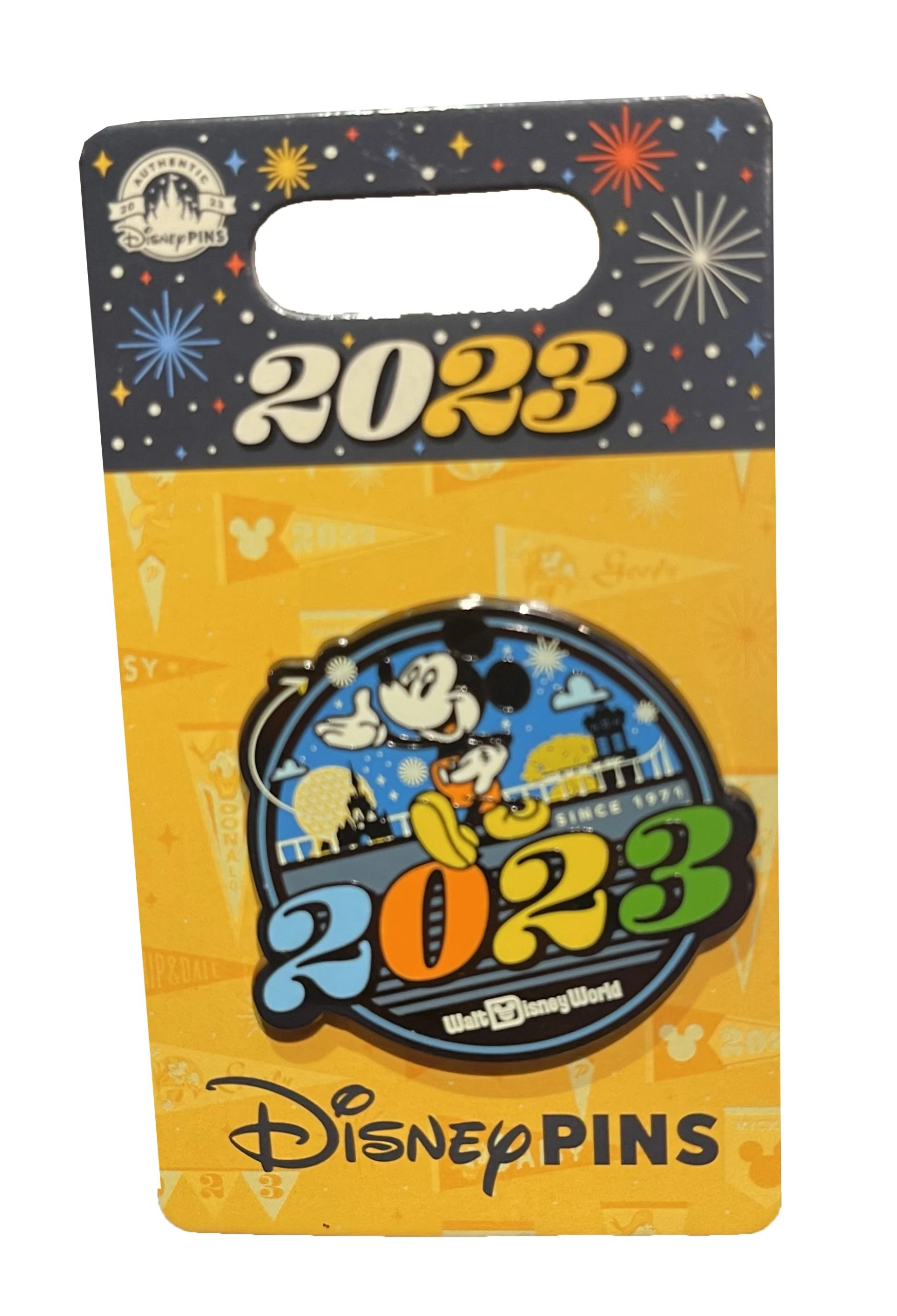 Disney 2023 Pin - Walt Disney World - Mickey Mouse 3 Disney 2023 Pin - Walt Disney World - Mickey Mouse