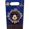 Disney 50th Anniversary Pin - Mickey Mouse 4 Parks Spinner -Disney Sales Shop bf606 scaled