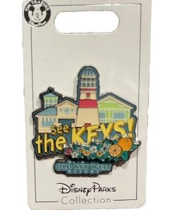 Disney Old Key West Resort Pin - See The Keys - Logo