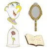 Disney Pin Booster Set - Beauty And The Beast Flair - 4 Pins -Disney Sales Shop c39c2f36