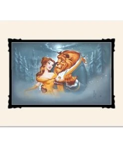 Disney Noah Art Print - Beauty And The Beast - Evening Waltz