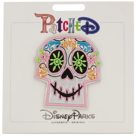 Disney Iron On Patch - Patched - Coco Sugar Skull 3 Disney Iron On Patch - Patched - Coco Sugar Skull