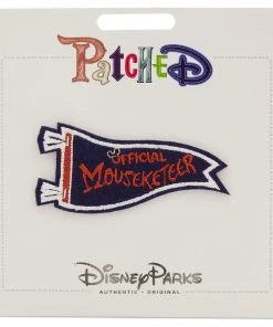 Disney Iron On Patch - Patched - Mickey Mouse Club Pennant