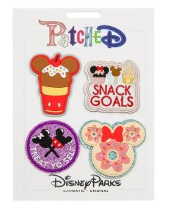 Disney Iron On Patch Set - Patched - Disney Parks Food Icons