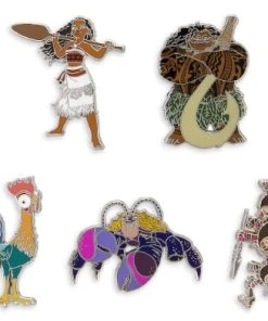 Disney Animation Film Pin Set - Moana - 5 Pins