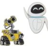 Disney Pixar Pin Set - Wall-E And Eve