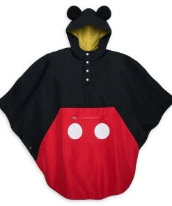 Disney Poncho For Adults - Mickey Mouse - Disney Parks