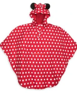Disney Rain Poncho For Women - Minnie Mouse - Disney Parks