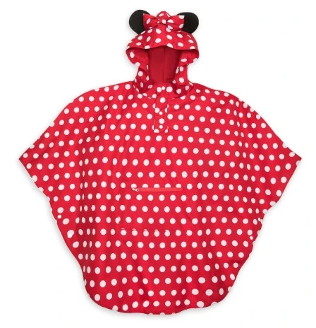 Disney Rain Poncho For Women - Minnie Mouse - Disney Parks 3 Disney Rain Poncho For Women - Minnie Mouse - Disney Parks