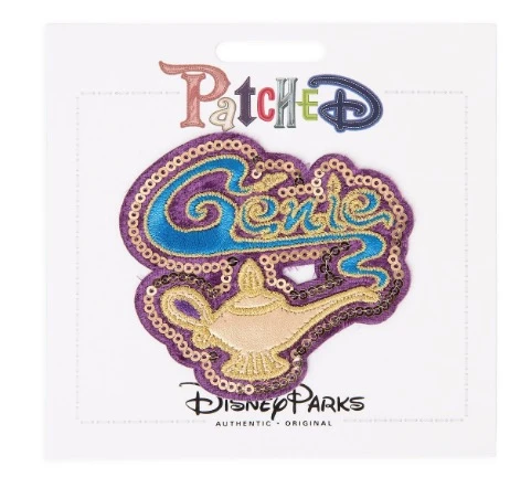 Disney Iron On Patch - Patched - Genie Lamp 3 Disney Iron On Patch - Patched - Genie Lamp