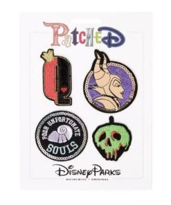 Disney Iron On Patch Set - Patched - Disney Villains - Set Of 4