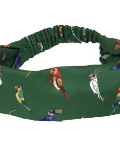 Disney Stretch Headband - Enchanted Tiki Room - Green