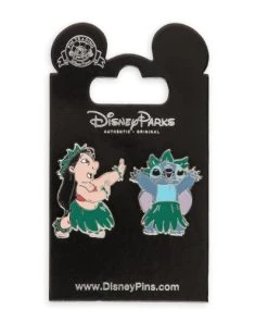 Disney Lilo & Stitch Pin Set - Lilo & Stitch Hula
