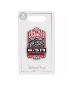 Disney Haunted Mansion Pin - Phantom Five