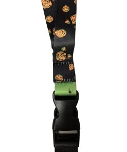 Disney Reversible Pin Lanyard - Halloween - Mickey Pumpkins & Spiders