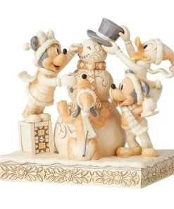 Disney Jim Shore Figure - Fab Four - Frosty Friendship