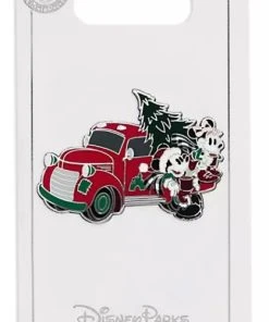 Disney Holiday Pin - Mickey And Minnie With Truck