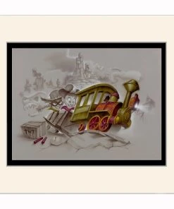 Disney Noah Art Print - Big Thunder Mountain - Growing Up