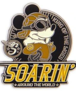 Disney Epcot Pin - Mickey Mouse Soarin' - King Of The Skies