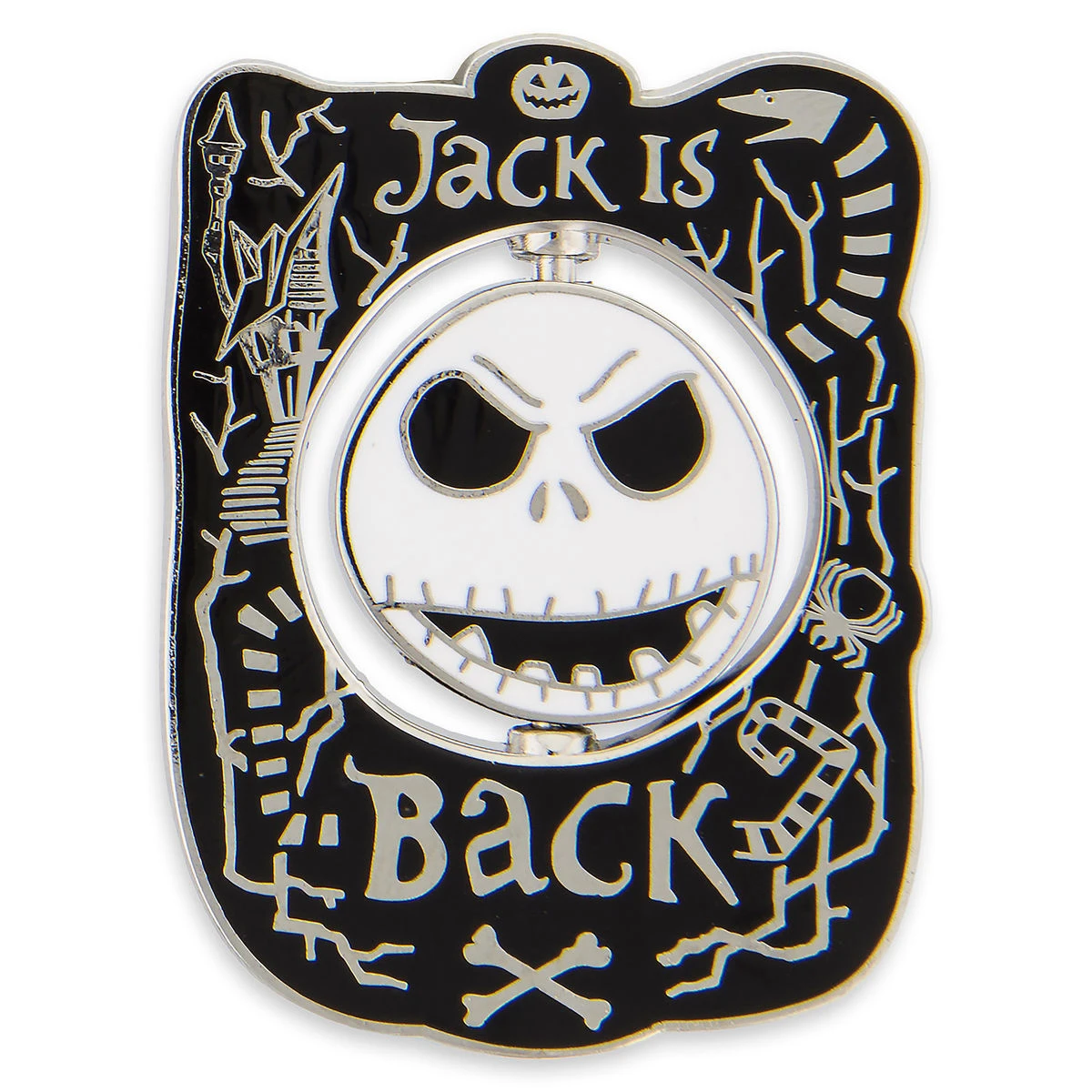 Disney Jack Skellington Pin - Jack Is Back Spinner 3 Disney Jack Skellington Pin - Jack Is Back Spinner