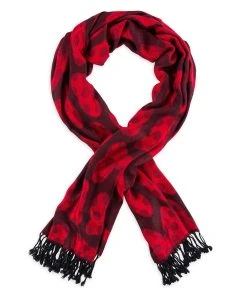 Disney Pashmina Scarf - Minnie Mouse Bows - Red