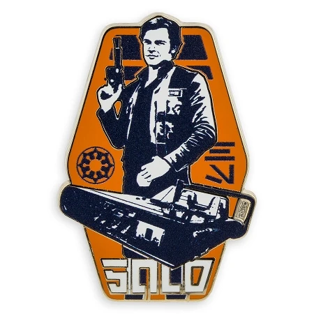 Disney Star Wars Pin - Star Wars Story - Han Solo 3 Disney Star Wars Pin - Star Wars Story - Han Solo