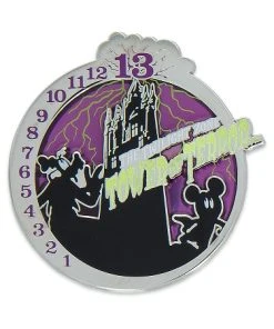 Disney Tower Of Terror Pin - Mickey Mouse And Goofy