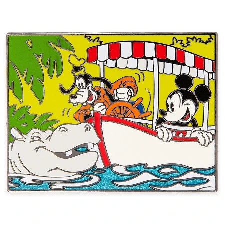 Disney Mickey Mouse And Goofy Pin - Jungle Cruise 3 Disney Mickey Mouse And Goofy Pin - Jungle Cruise
