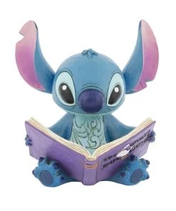 Disney Jim Shore Figurine - Stitch - Reading