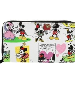 Disney Wallet - Mickey And Minnie Mouse Comic Strip