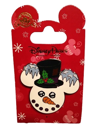 Disney Christmas Pin - Mickey Mouse Snowman 3 Disney Christmas Pin - Mickey Mouse Snowman