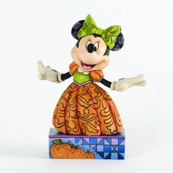 Disney Jim Shore Figurine - Minne Mouse - Pumpkin-Queen Harvest 3 Disney Jim Shore Figurine - Minne Mouse - Pumpkin-Queen Harvest